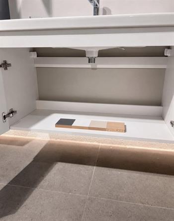 Orka Desna 50 cm, Mat Beyaz, Banyo Dolabı Alt Modül Ve Lavabo, 5007918