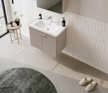 Orka Desna 60 cm, Çöl Beji, Banyo Dolabı Alt Modül Ve Lavabo, 5008561