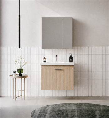 Orka Desna 60 cm, Budva, Banyo Dolabı Takımı, (Dolaplı Ayna), 5007913