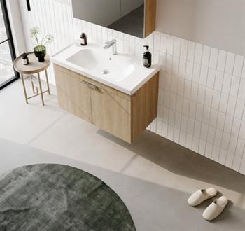 Orka Desna 90 cm, Budva, Banyo Dolabı Alt Modül Ve Lavabo, 5007916