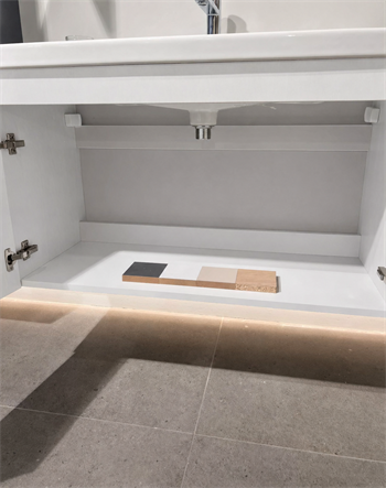 Orka Desna 90 cm, Mat Beyaz, Banyo Dolabı Takımı, (Dolaplı Ayna), 5007925