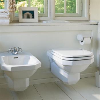 Duravit 1930 Asma Klozet (Yavaş Kapanır Kapak Dahil) Beyaz, 0182390075