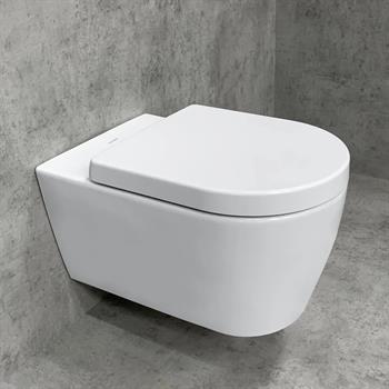 Duravit Me By Starck Kanalsız Asma Klozet (Yavaş Kapanır Kapak Dahil) Beyaz, 2529390075