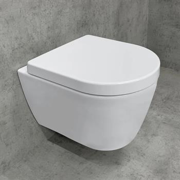 Duravit Me By Starck Kanalsız Asma Klozet, Kompakt, Beyaz, 2530390075