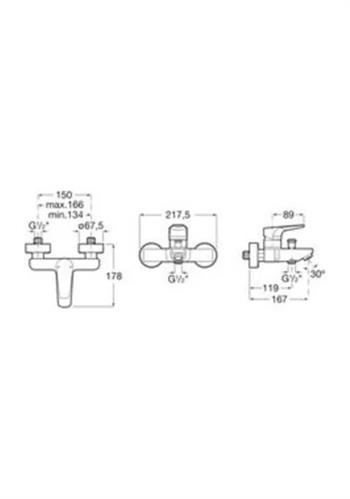 Roca Banyo Bataryası, Atlas, Krom, A5A0290C00