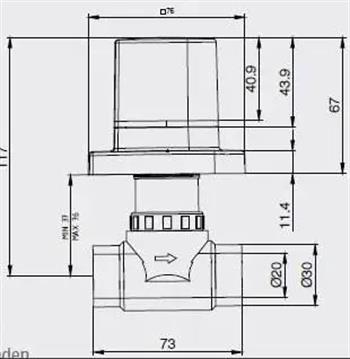 ECA Ar-Yak Ankastre Ara Kesme Valfi Asma Klozet İçin Krom, 102111531