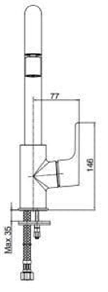 ECA Luna Mutfak Eviye Bataryası Krom, 102118044