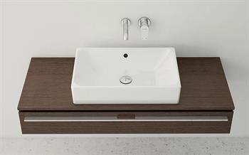 Vitra Çanak Lavabo, Nuo Dikdörtgen, 50 cm, 7436B003-0012
