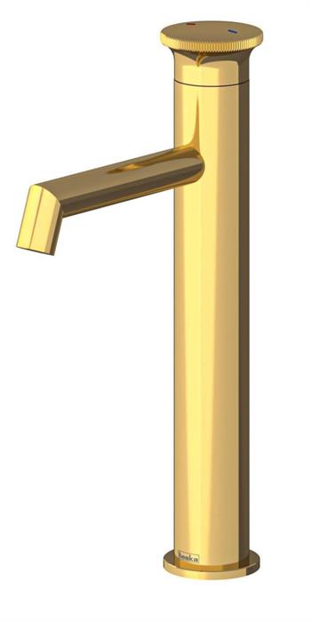 Teska Lavabo Bataryası, Arte Leo L Uzun, Altın, E5527