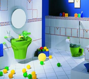 Vitra Lavabo, Arkitekt, Kurbağa, Yeşil, 6037B032-0001