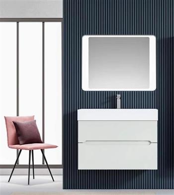 Orka Malta 80 cm Beyaz Banyo Dolabı Alt Modül ve Lavabo