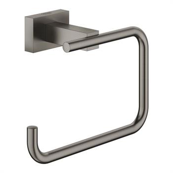 Grohe Eurocube Tuvalet Kağıtlığı Kapaksız, Fırçalı Sert Grafit, 40507AL1