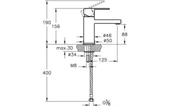 Flo S Lavabo Bataryası A41936EXP