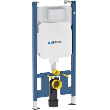 Geberit Alpha Gömme Rezervuar Duvar Önü Alçıpan Uygulamalı Set, İnce, 458.175.00.1