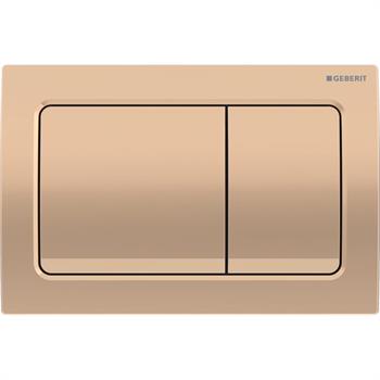 Geberit Alpha30 Kumanda Kapağı Çift Basmalı, Bronz, 115.055.QA.1