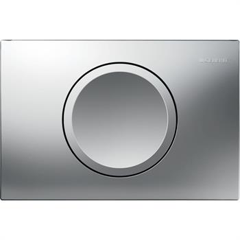 Geberit Delta15 Kumanda Paneli Deşarj Durdurmalı, Mat Krom, 115.109.46.1