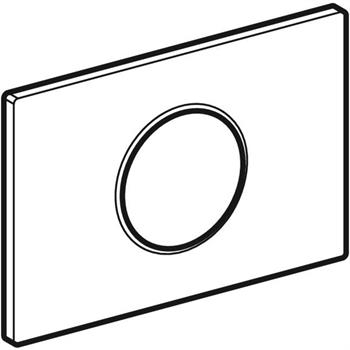 Geberit Deşarj Tetiklemeli Klozet İçin Sigma 10 Fotoselli Kumanda Paneli Beyaz, 242.784.KK.1