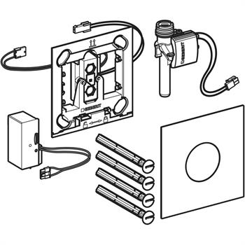 Geberit Fotoselli Kumanda Paneli, Mat Beyaz, 116.024.JT.1