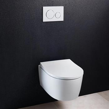 Geberit iCon Alçak Tip Asma Klozet Seti 53 cm Beyaz, 501.659.00.1