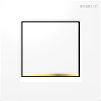 Geberit Kumanda Paneli Pnömatik, Cam, Beyaz, 116.017.KK.1