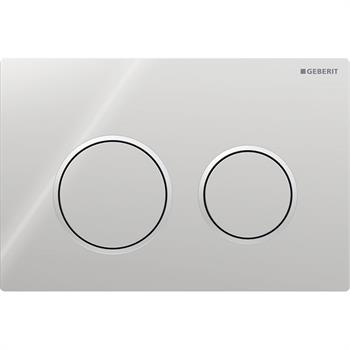 Geberit Omega 20 Kumanda Paneli Çift Basmalı Parlak Krom, 980.003.KH.1