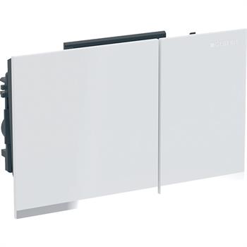 Geberit Omega 60 Çift Kademeli Kumanda Paneli Beyaz, 243.118.SI.1