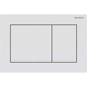 Geberit Omega20 Kumanda Paneli Çift Basmalı (eski Omega30) Mat Beyaz, 115.080.01.1