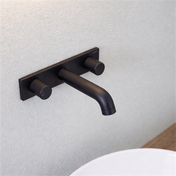 Geberit One yuvarlak tasarımlı lavabo bataryası, Mat siyah, 116.464.14.1Geberit116.464.14.1Lavabo Bataryaları