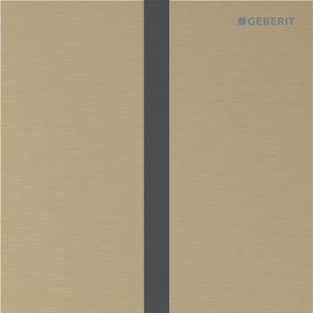 Geberit Pisuvar Deşarj Kontrolü İçin Tip 40 Fotoselli Kumanda Paneli Fırçalı Pirinç, 246.125.QF.1