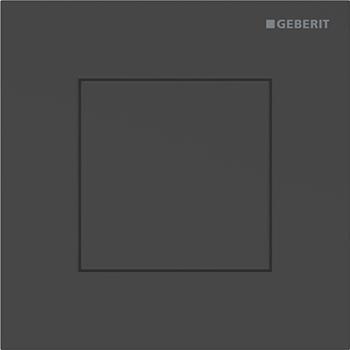 Geberit Pnömatik Deşarj Tetiklemeli Pisuvar İçin Tip 40 Kumanda Paneli Mat Siyah, 246.123.14.1