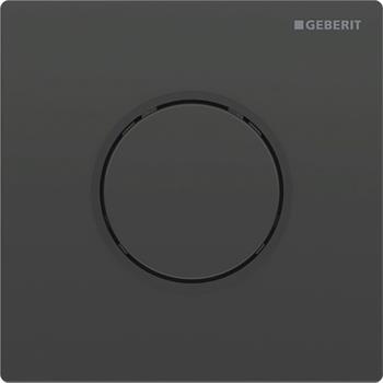 Geberit Pnömatik Deşarj Tetiklemeli Pisuvar İçin Tip 10 Kumanda Paneli Mat Siyah, 241.915.DW.1