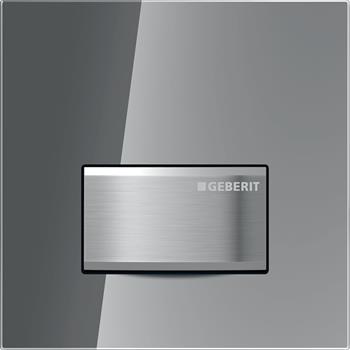 Geberit Pnömatik Deşarj Tetiklemeli Pisuvar İçin Tip 50 Kumanda Paneli 13x13x1.2 cm Krom, 242.764.SD.1
