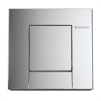 Geberit Pnömatik Deşarj Tetiklemeli Pisuvar İçin Bolero Kumanda Paneli Krom, 241.912.21.1