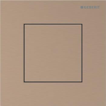 Geberit Pnömatik Deşarj Tetiklemeli Pisuvar İçin Tip 40 Kumanda Paneli Fırçalı Bakır, 246.123.QB.1