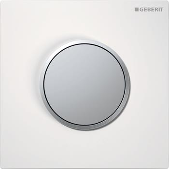 Geberit Pnömatik Deşarj Tetiklemeli Pisuvar İçin Tip 10 Kumanda Paneli Beyaz, 241.915.KL.1