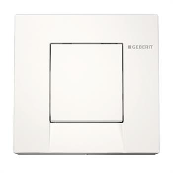Geberit Pnömatik Deşarj Tetiklemeli Pisuvar İçin Bolero Kumanda Paneli Beyaz, 241.912.11.1