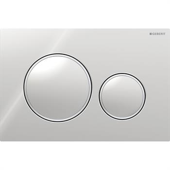 Geberit Sigma 20 Kumanda Paneli Çift Basmalı Krom, 980.015.KH.1