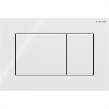 Geberit Sigma 20 Kumanda Paneli Çift Basmalı Beyaz, 980.012.11.1 