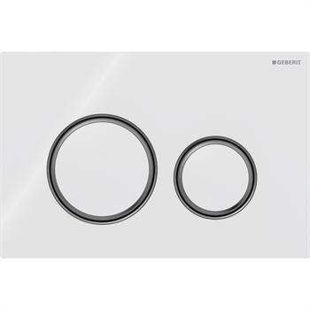 Geberit Sigma 50 Kumanda Paneli Çift Basmalı Beyaz, 980.069.SI.1