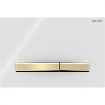 Geberit Sigma 50 Kumanda Paneli Çift Basmalı Beyaz, 980.073.11.1
