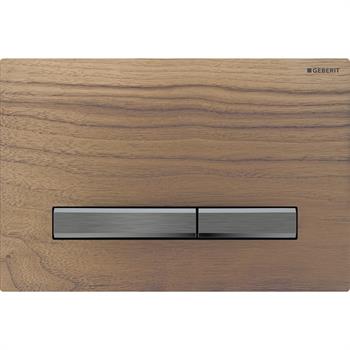 Geberit Sigma 50 Kumanda Paneli Çift Basmalı Ceviz, 980.072.JX.1