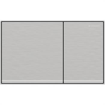 Geberit Sigma 60 Kumanda Paneli Çift Basmalı Fırçalı Krom, 980.016.GH.1