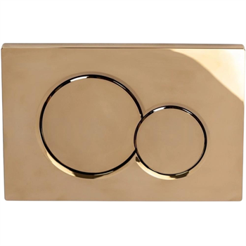 Geberit Sigma01 Kumanda Kapağı, Çift Basmalı, Pirinç, 115.770.DT.5