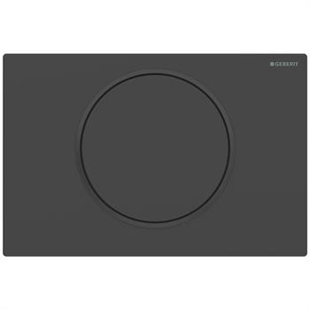 Geberit Sigma10 Deşarj Durdurmalı Kumanda Paneli Mat Siyah, 241.758.16.5