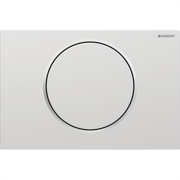 Geberit Sigma10 Kumanda Paneli Deşarj Durdurmalı, Mat Krom, 115.758.JQ.5