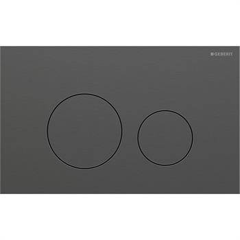 Geberit Sigma40 Kumanda Paneli Çift Basmalı, Siyah Krom, 115.628.QD.1