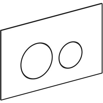 Geberit Sigma40 Kumanda Paneli Çift Basmalı Bakır, 980.164.QB.1