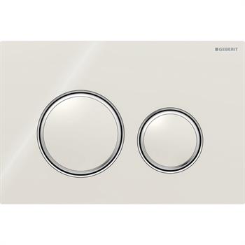 Geberit Sigma50 (eski Sigma21) Kumanda Paneli Çift Basmalı, Kum Grisi, 115.884.JL.1