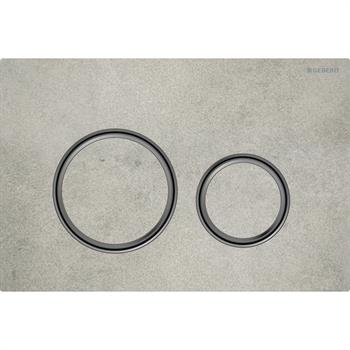 Geberit Sigma50 (eski Sigma21) Kumanda Paneli Beton Görünümü, 115.651.JV.1