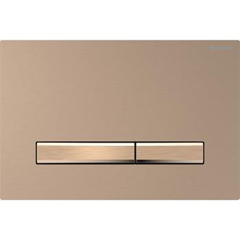 Geberit Sigma50 Kumanda Paneli Çift Basmalı, Pembe Altın, 115.670.QB.2